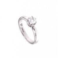 Anillo Damiani Mujer Minou in Oro blanco Diamante 0.50 Ct 81087978 - 81087978